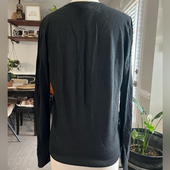 NWT ANN TAYLOR LEOPARD PRINT ZIP UP CARDIGAN SIZE M - Picture 2 of 11